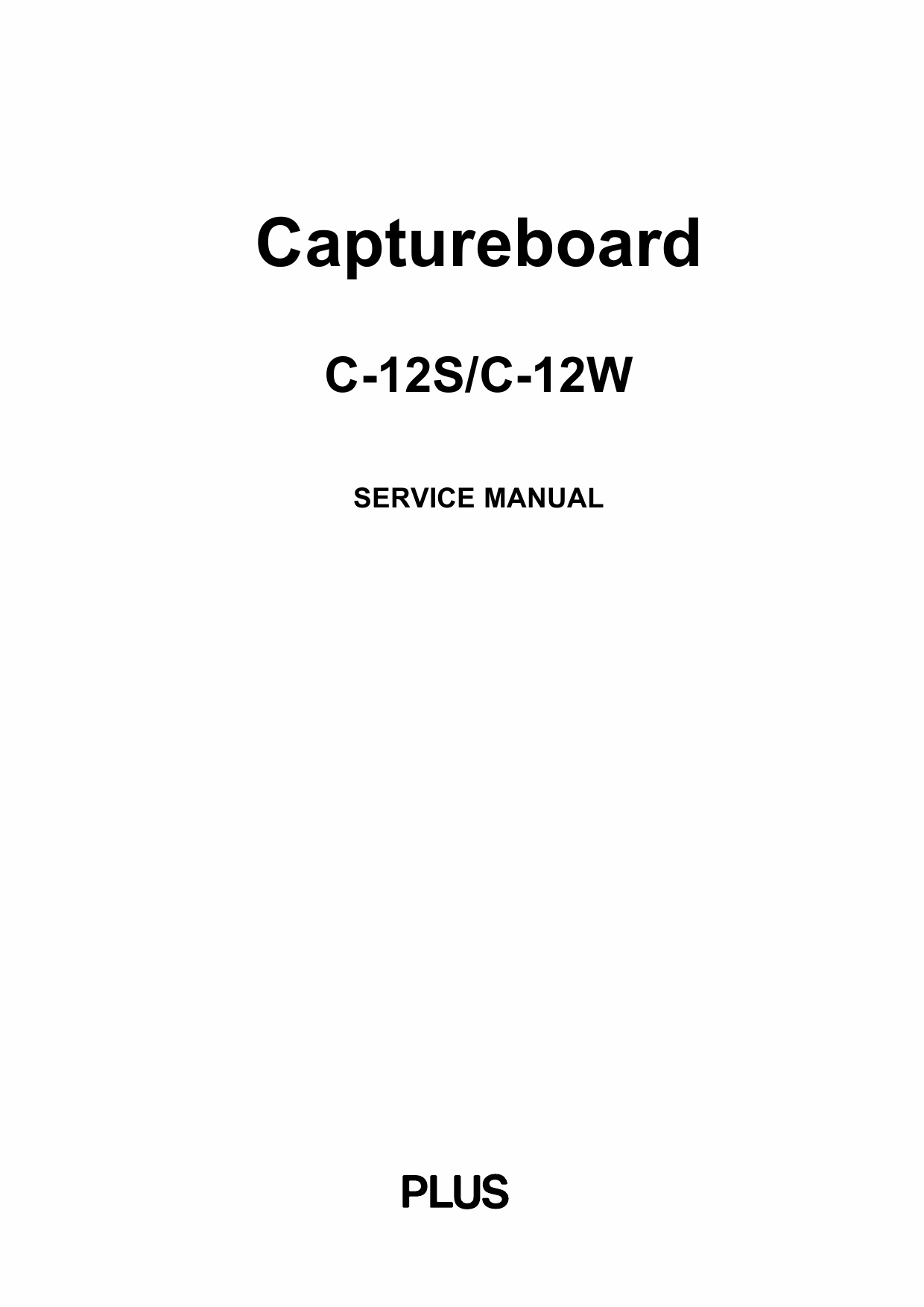 Konica-Minolta magicolor CaptureBoard C-12S C-12W Service Manual-1